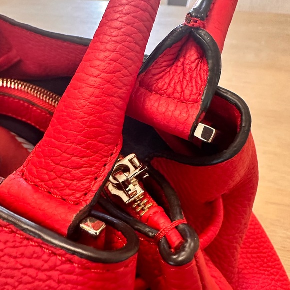 NWOT Boden Cherry Red Hobo Bag - Picture 5 of 6